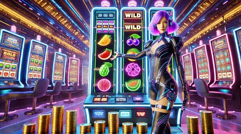 Ilustrasi permainan slot untuk pilihan akhir MPO888